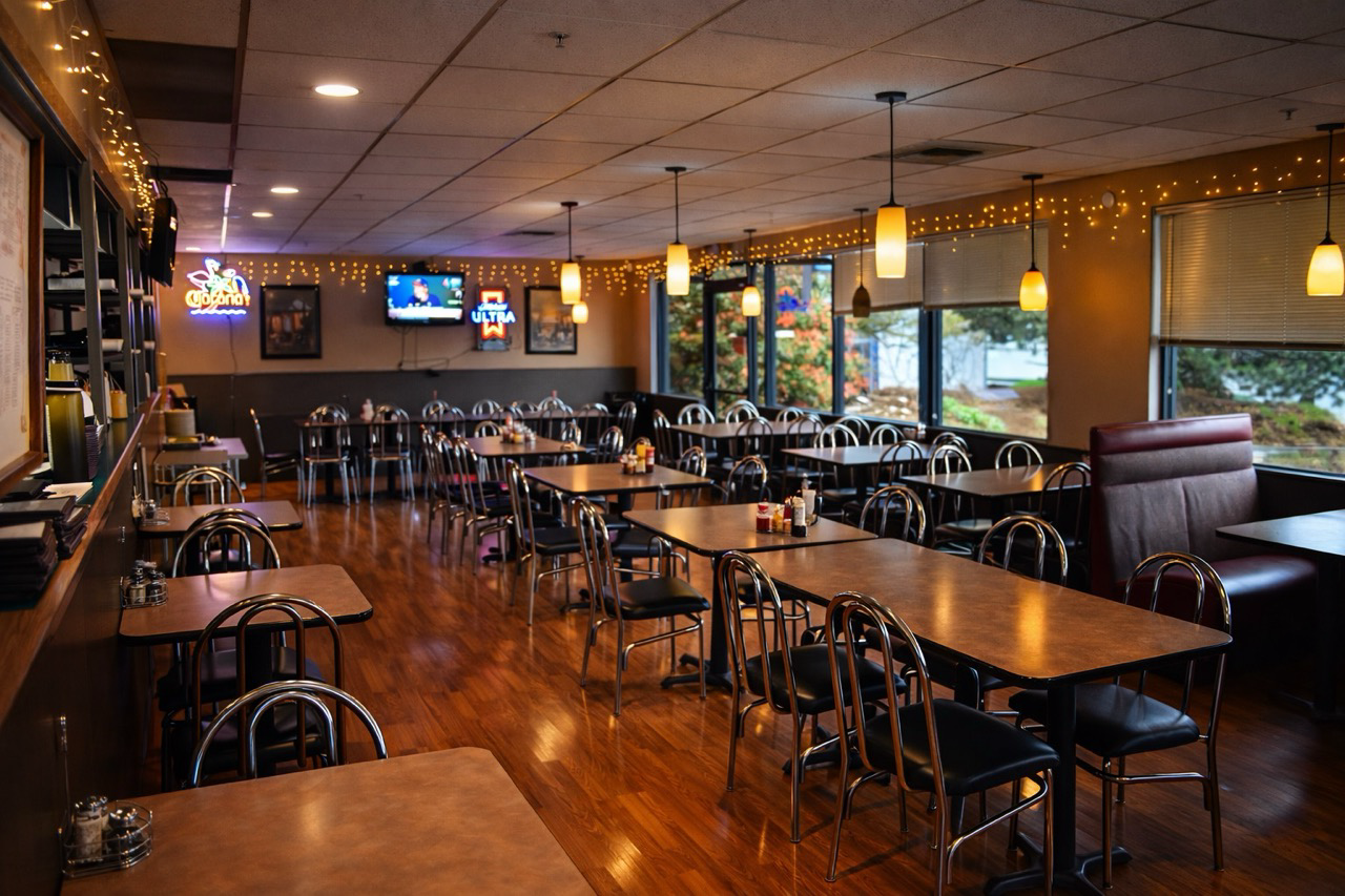 Restaurant dining room interior